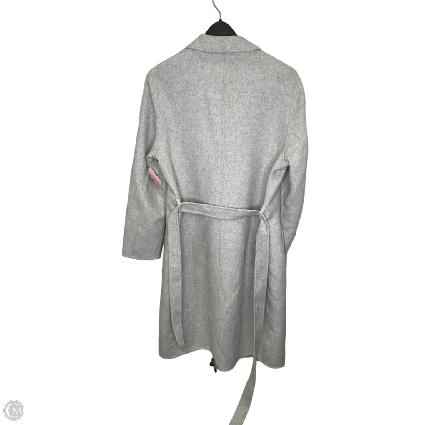 Coat Trench Coat By Gap In Grey, Size: M
