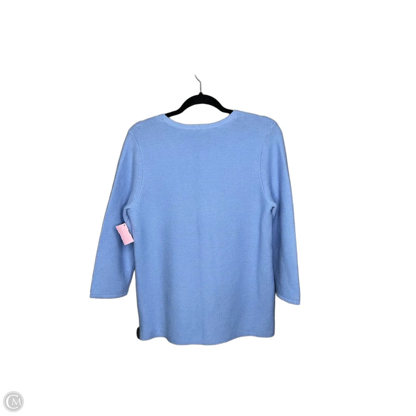 Sweater Short Sleeve By J. Jill In Blue, Size: M