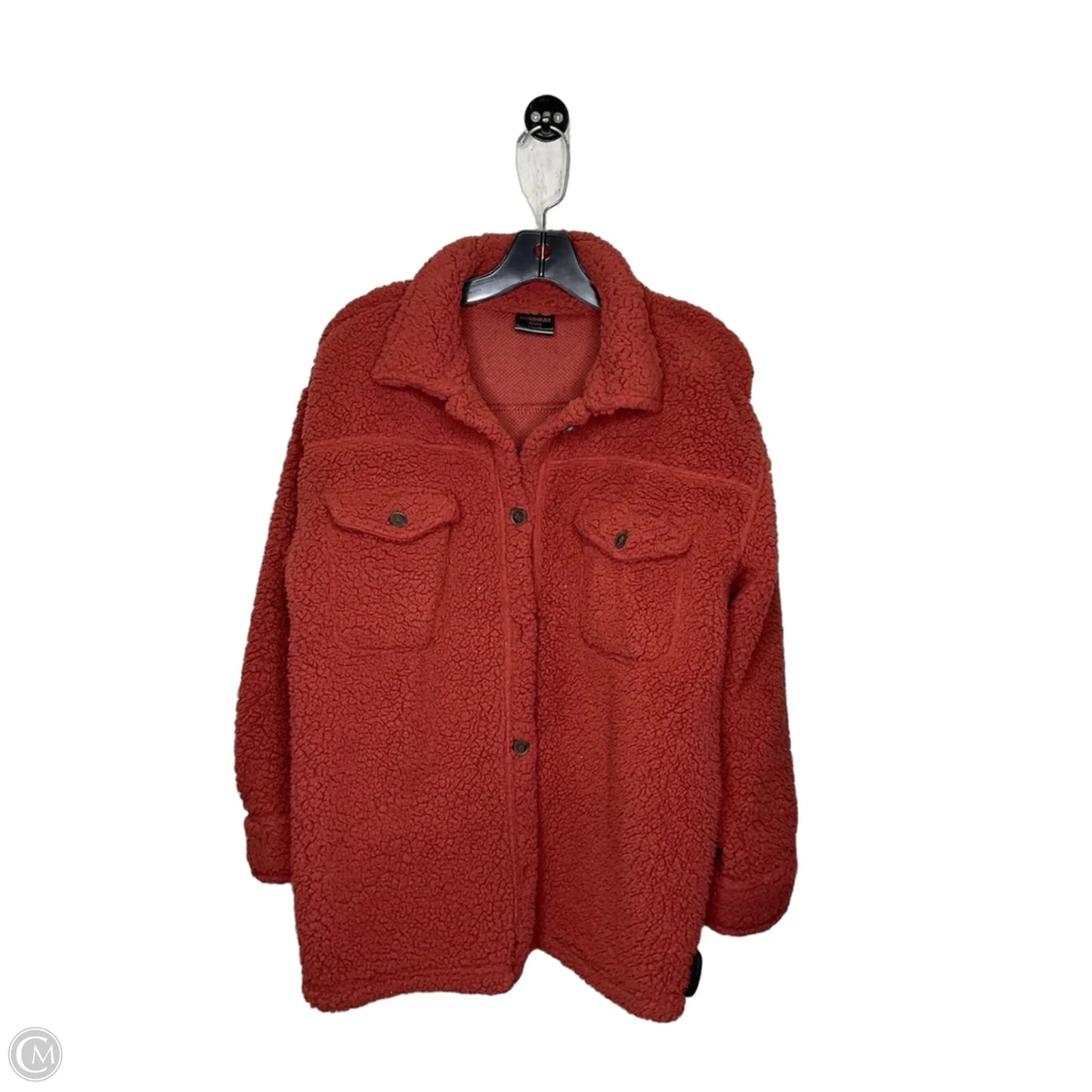 Jacket Shirt By 32 Degrees In Maroon, Size: XS/S