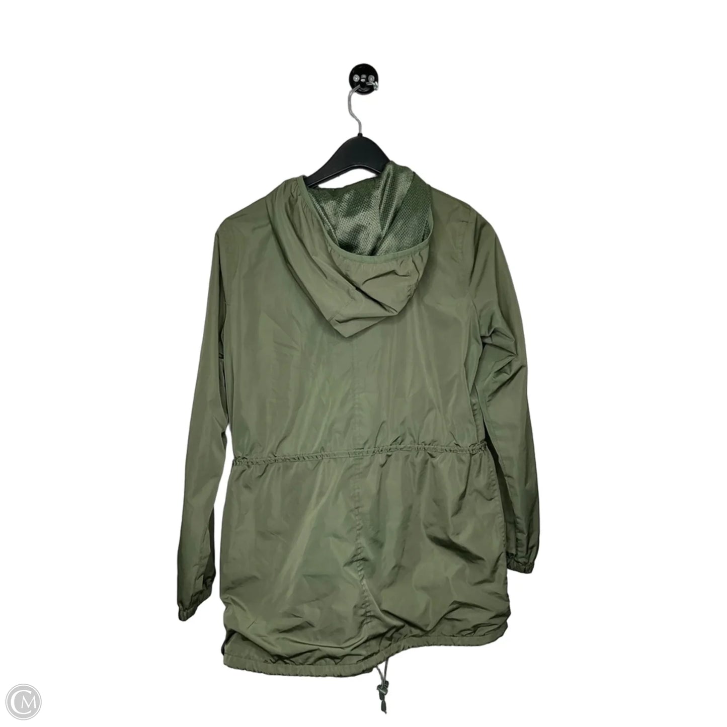 Jacket Windbreaker By Old Navy In Green, Size: Xs