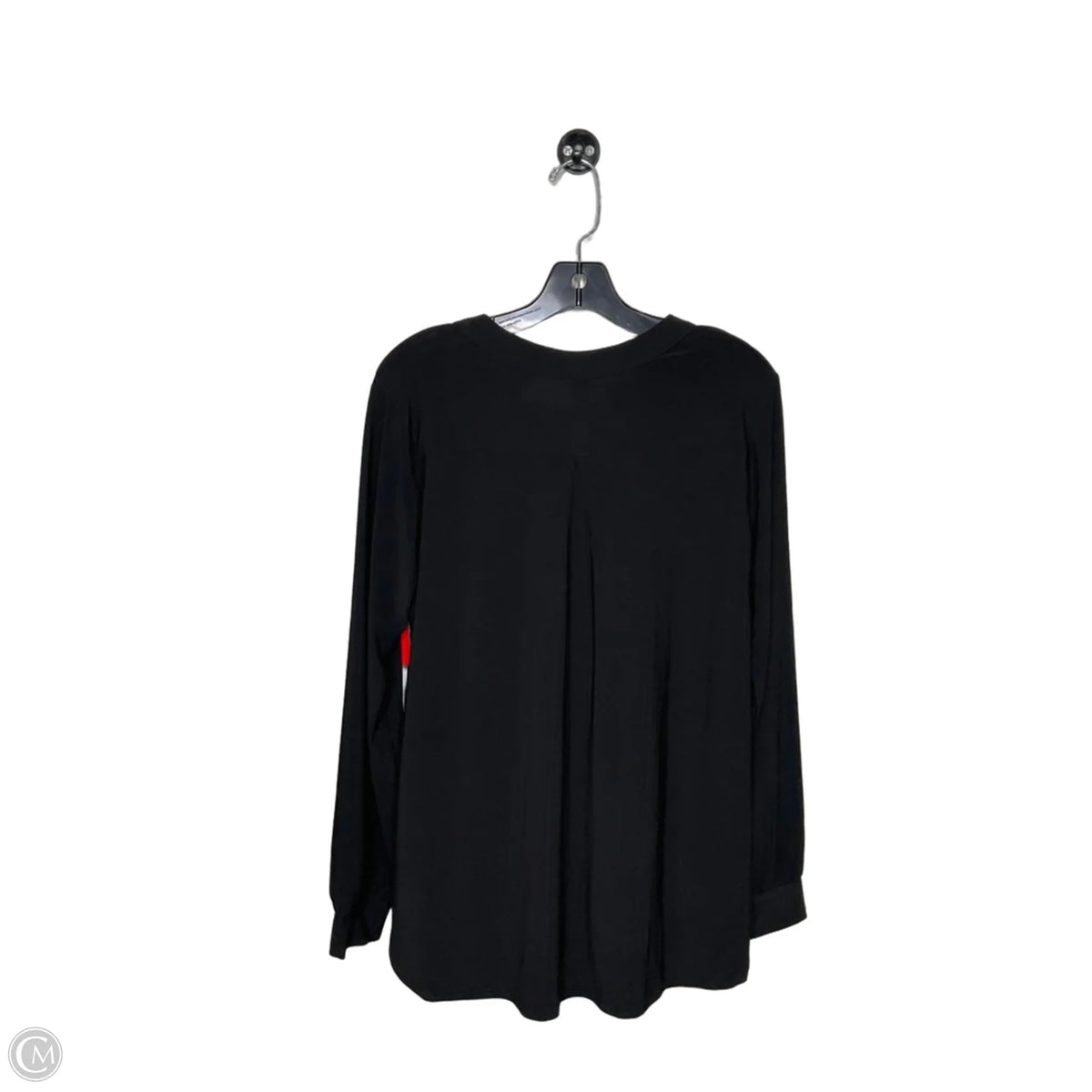 Top 3/4 Sleeve Basic By J. Jill In Black, Size: M