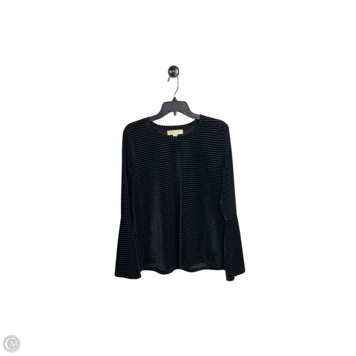 Top Long Sleeve By Michael By Michael Kors In Black, Size: Xl