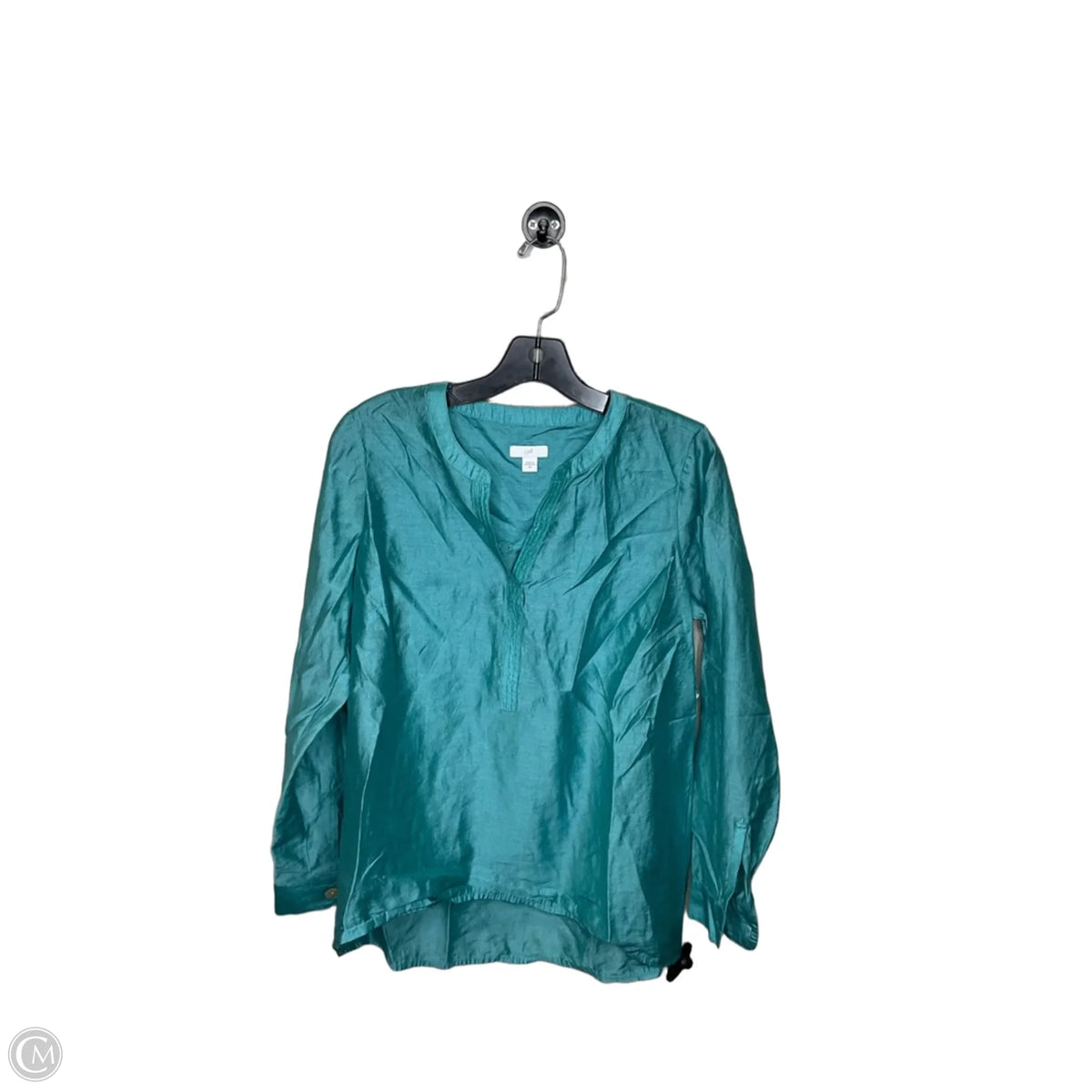 Top 3/4 Sleeve By J. Jill In Teal, Size: Xs