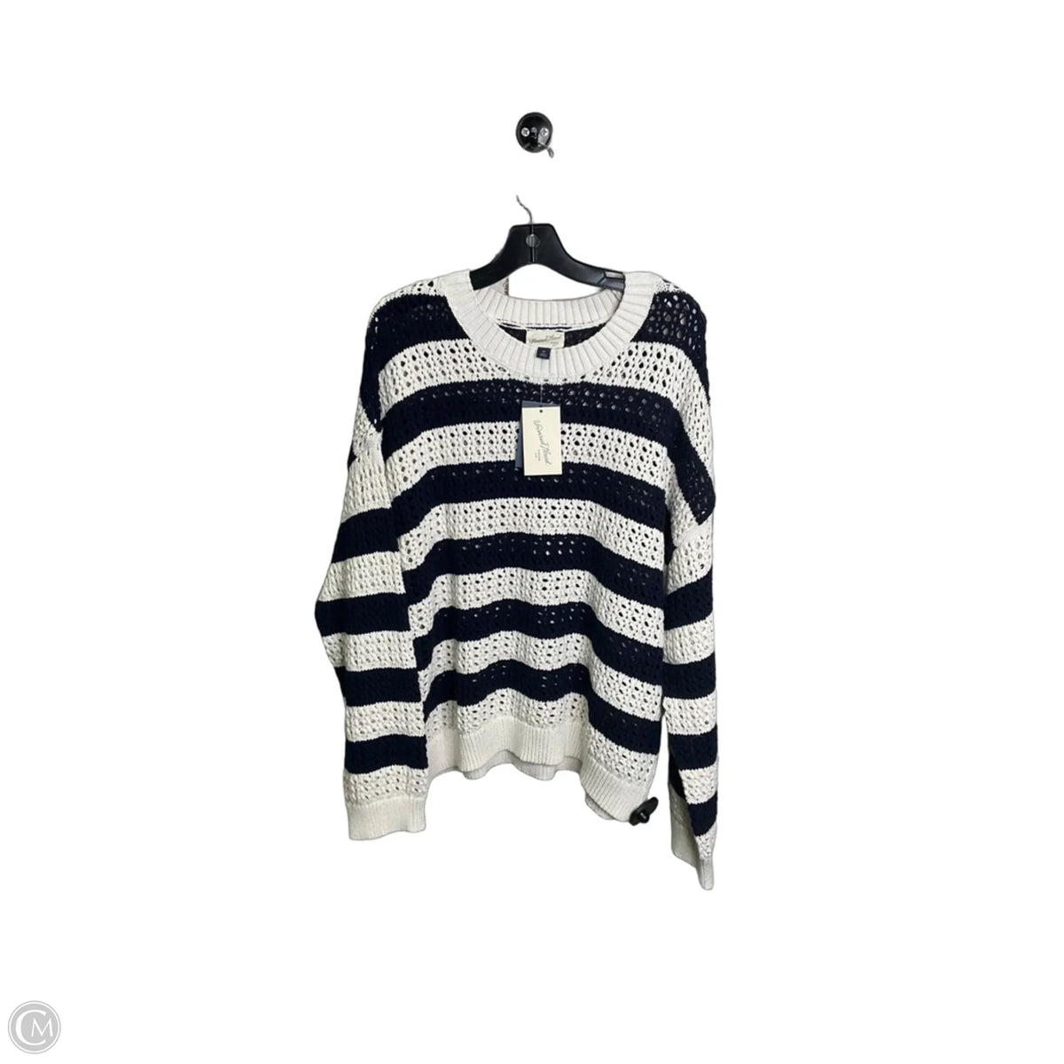 Sweater By Universal Thread In Blue & Cream, Size: 2x