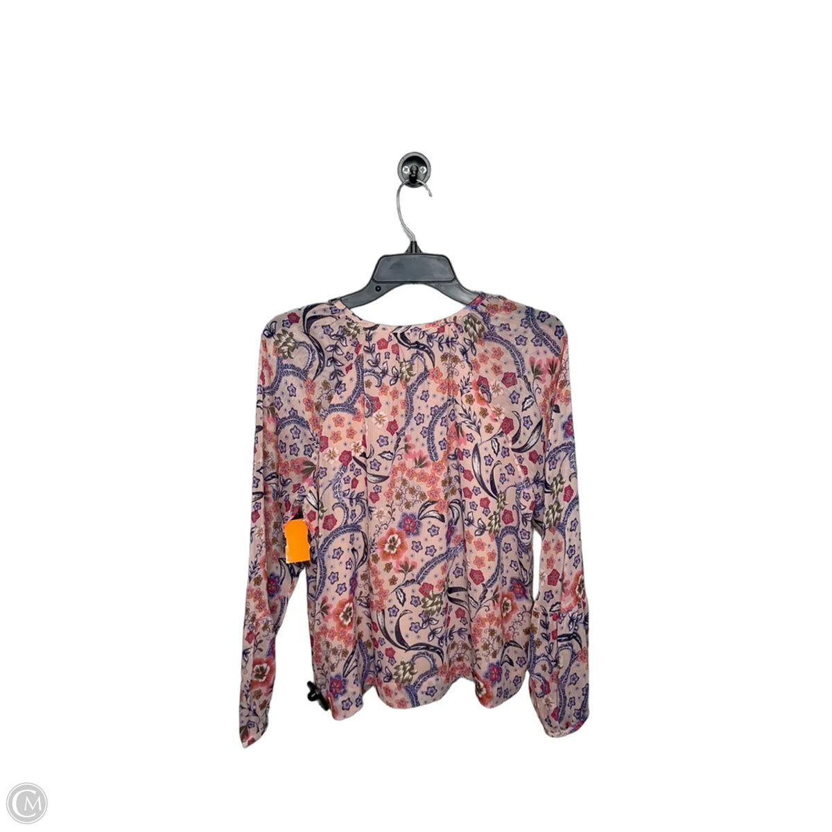Top Long Sleeve By Loft In Pink, Size: S