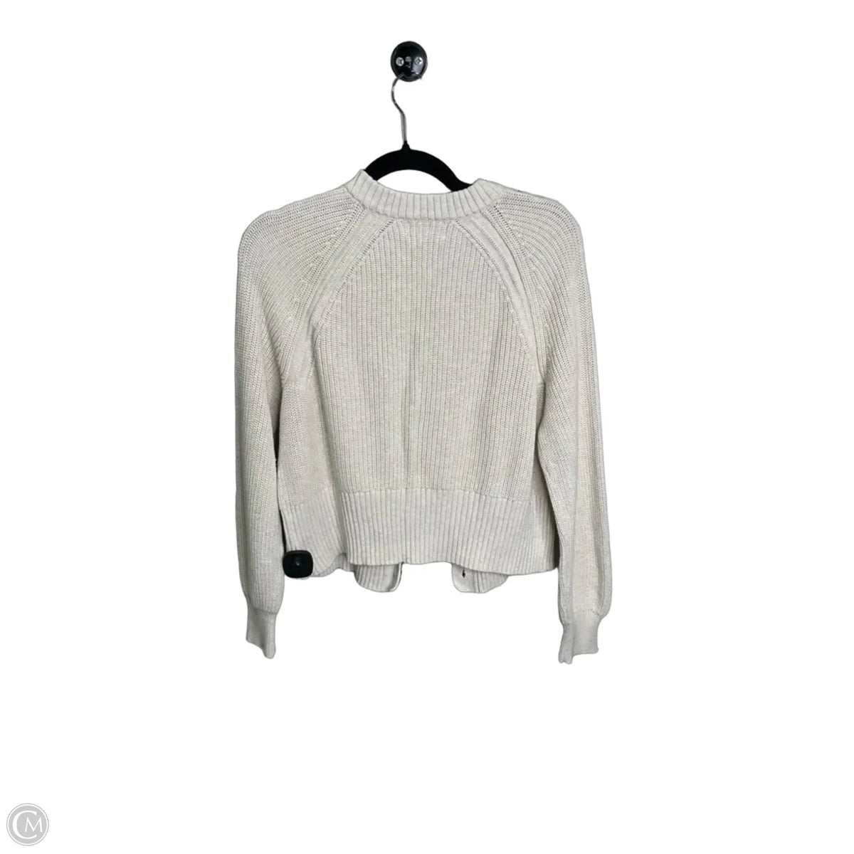Sweater Cardigan By Universal Thread In Cream, Size: M
