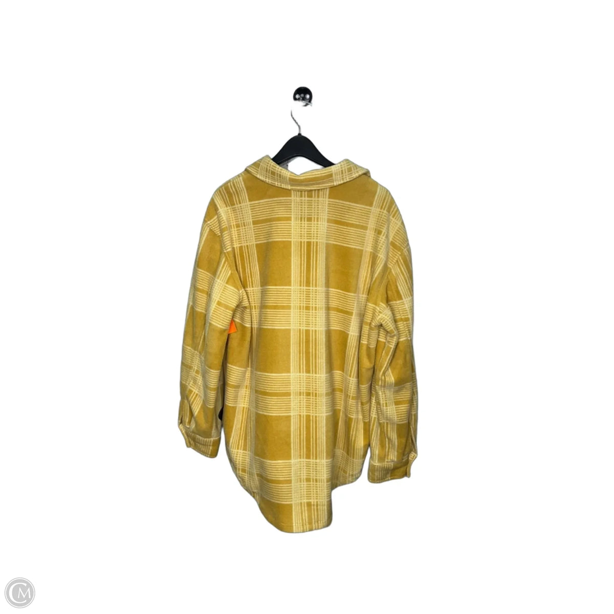 Jacket Shirt By Z Supply In Yellow, Size: L