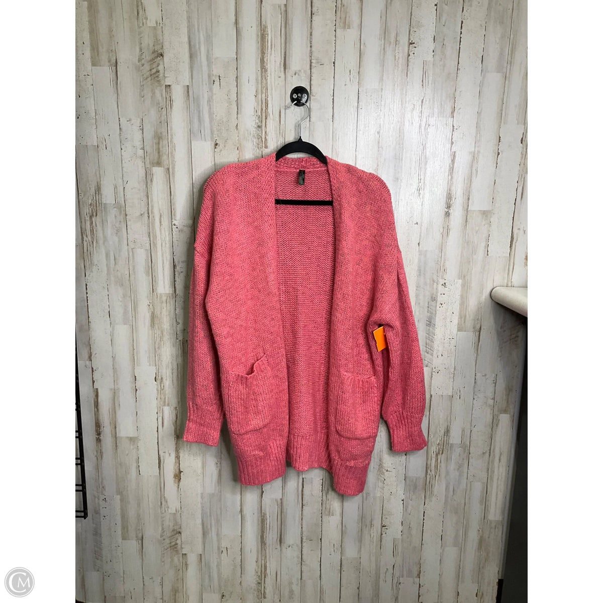 Cardigan By Clothes Mentor In Pink, Size: M