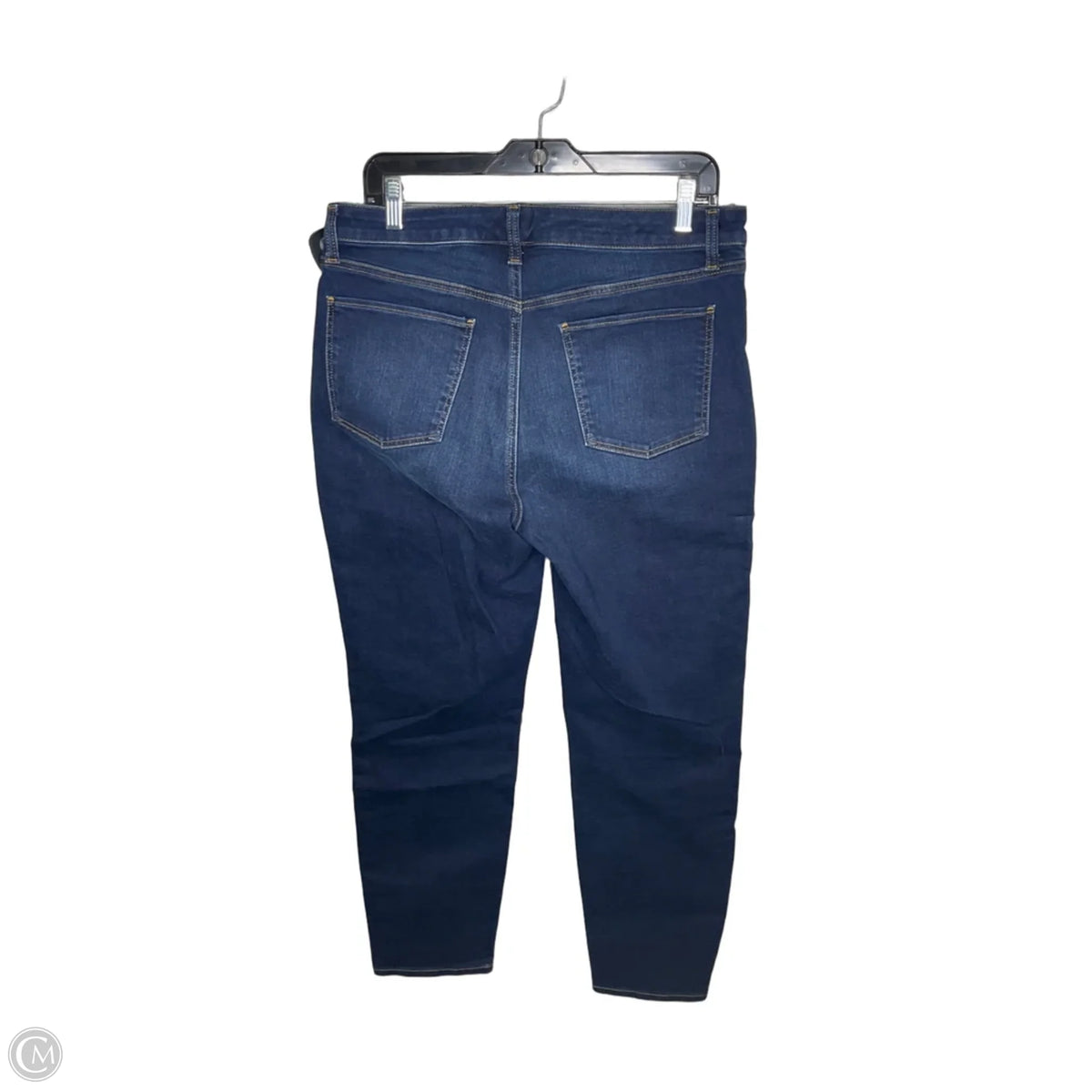 Jeans Straight By Talbots In Blue Denim, Size: 12