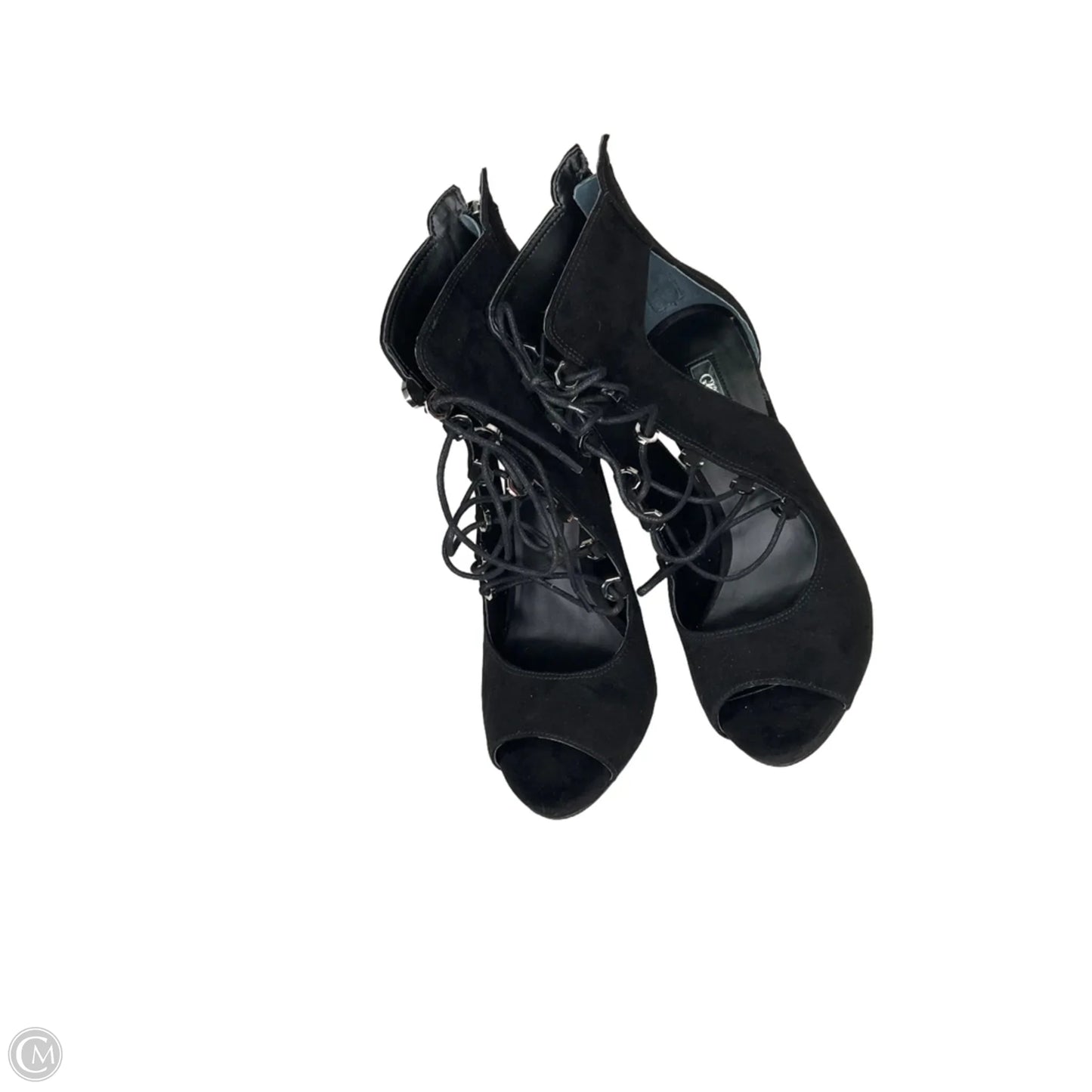 Shoes Heels Stiletto By Guess In Black, Size: 8