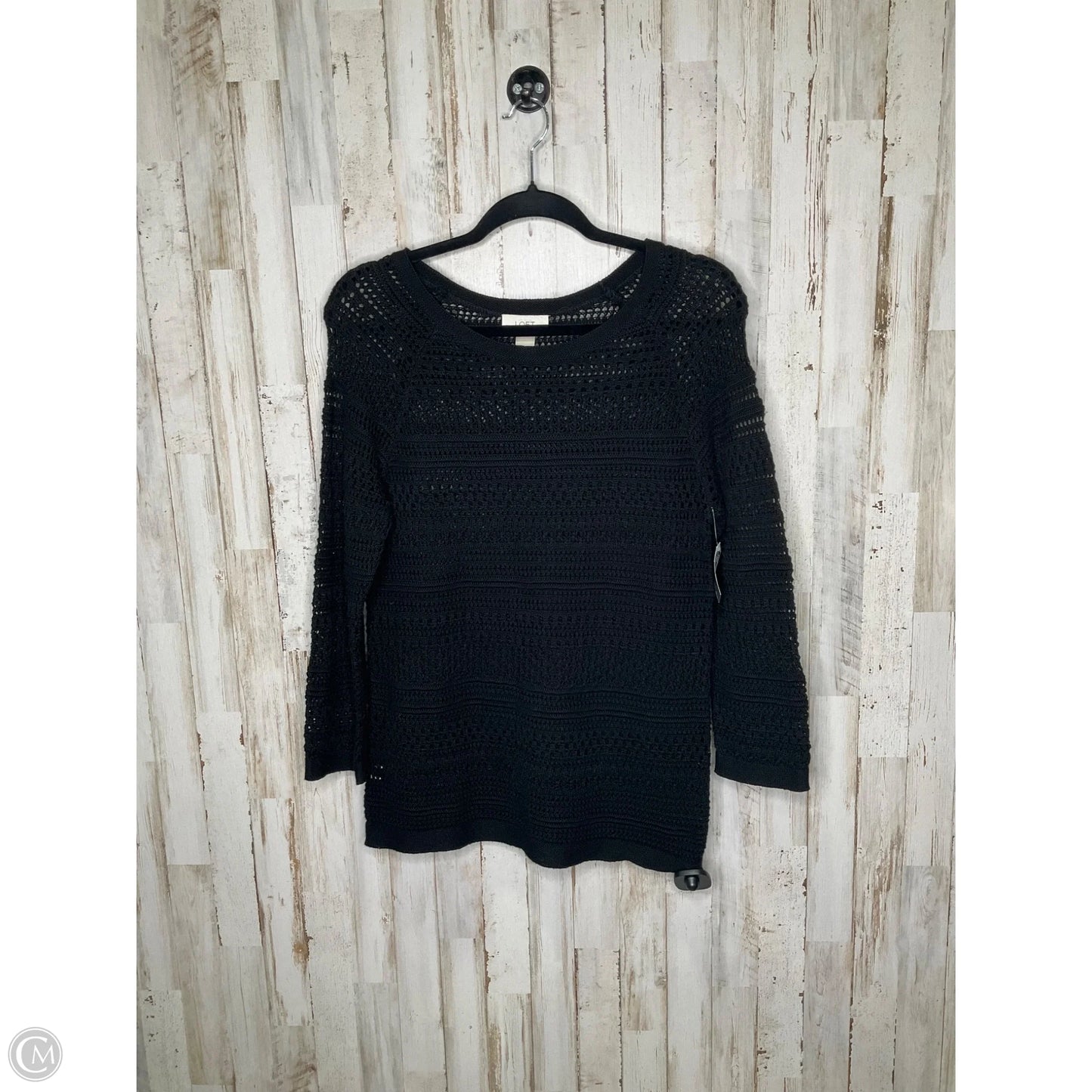 Sweater By Loft In Black, Size: M