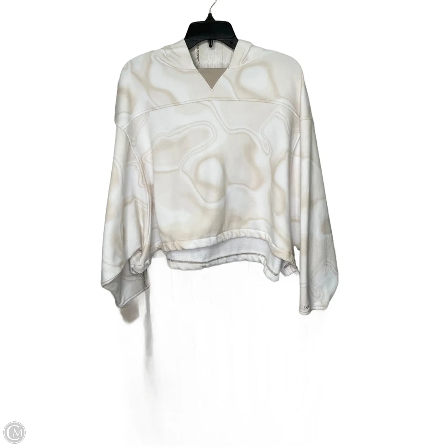 Athletic Sweatshirt Hoodie By Dsg Outerwear In Tan, Size: 2x