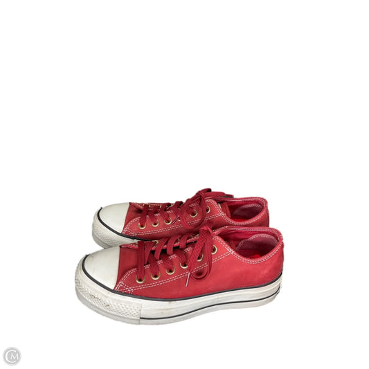 Shoes Flats By Converse In Red, Size: 6