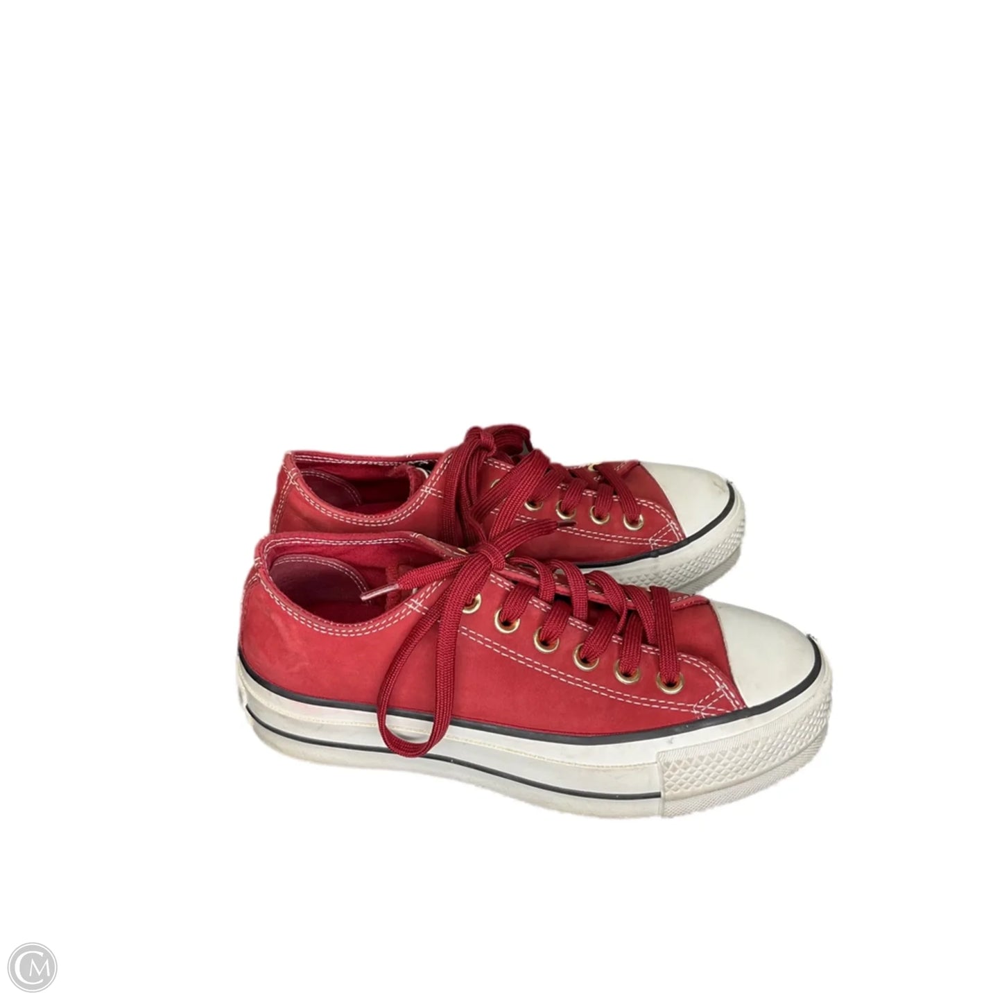 Shoes Flats By Converse In Red, Size: 6