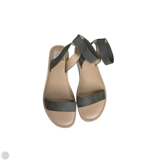 Sandals Flats By Dolce Vita In Green, Size: 8