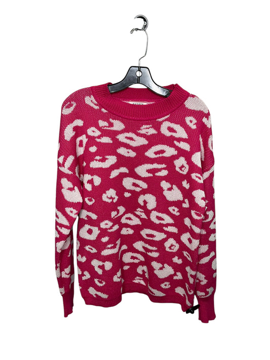 Sweater By Andree By Unit In Animal Print, Size: S