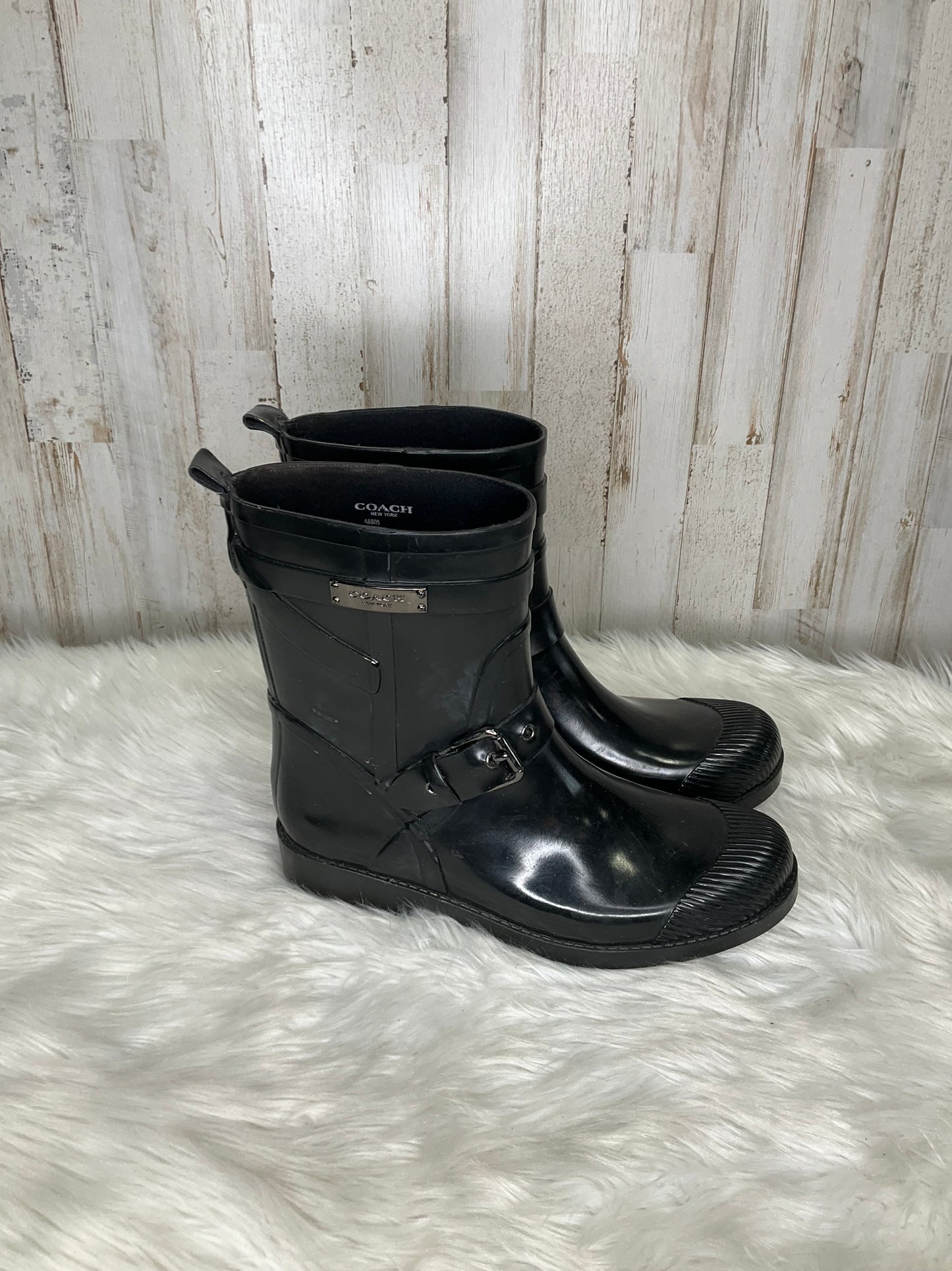 Boots Rain By Coach  Size: 7